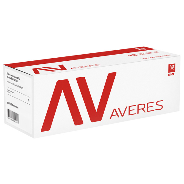 Купить EKF Averes Лампа сигнальная AV-L желтая