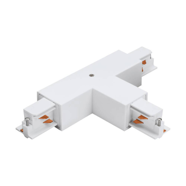 Eglo 60145 T-коннектор TRACK ON, пластик/правый/белый