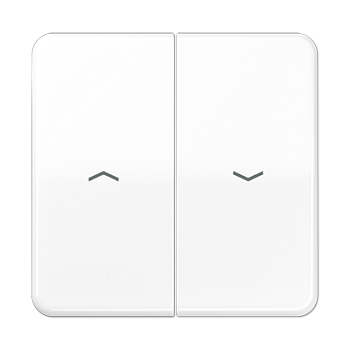 JUNG CD Белая Клавиша 2-ая жалюзийная ударопрочная ударопрочная CD595PBFWW