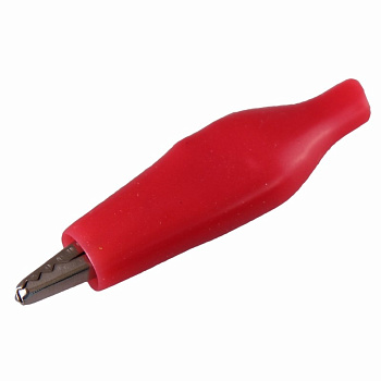 Зажим "крокодил" 5А 46мм в изоляторе Rexant 16-0002