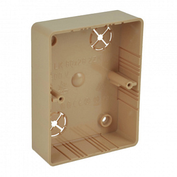 Kopos Коробка распределительная LK 80X28 2ZK (I1) 105х81х28 мм береза LK 80X28 2ZK_I1