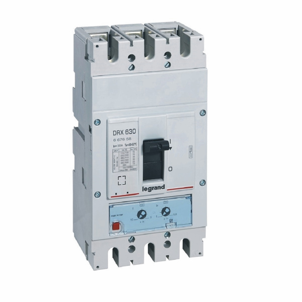 Legrand DRX630 термомагнитный 3P 320A 50кА настраиваемый 667658