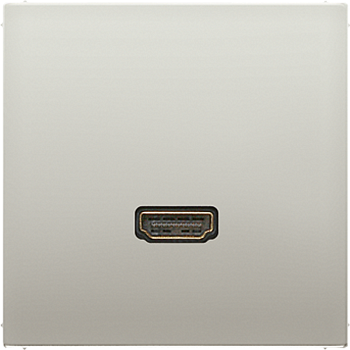 JUNG LS 990 Edelstahl Аудио Разъем (RCA) / Stereo Jack (TRS 3.5 mm) HDMI MAES1112