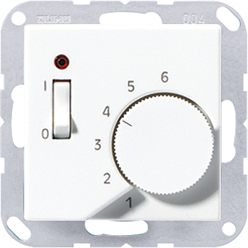 JUNG комнатный термостат, белый TRA241WW