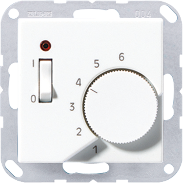 JUNG комнатный термостат, белый TRA241WW