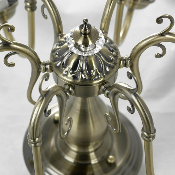 Купить Lussole LGO Металл Бронзовый /  Стекло Люстра E14 40W LSP-8026