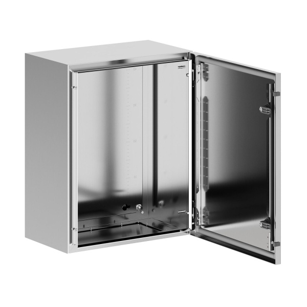 Купить DKC Корпус навесной STH с М/П из нержавеющей cтали AISI316 ВхШхГ 500x400x250 мм, с фланцем