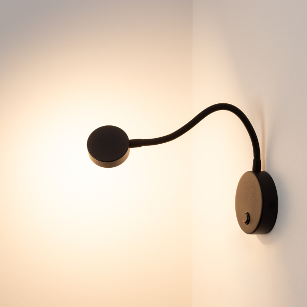 Купить Arlight Светильник SP-SON-R90-3W Warm3000 (BK, 100 deg, 230V) (IP20 Металл, 3 года) 029628