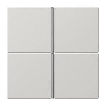 JUNG KNX Светло-серый Набор клавиш для Сенсор- модуль, 4-ой LS404TSALG