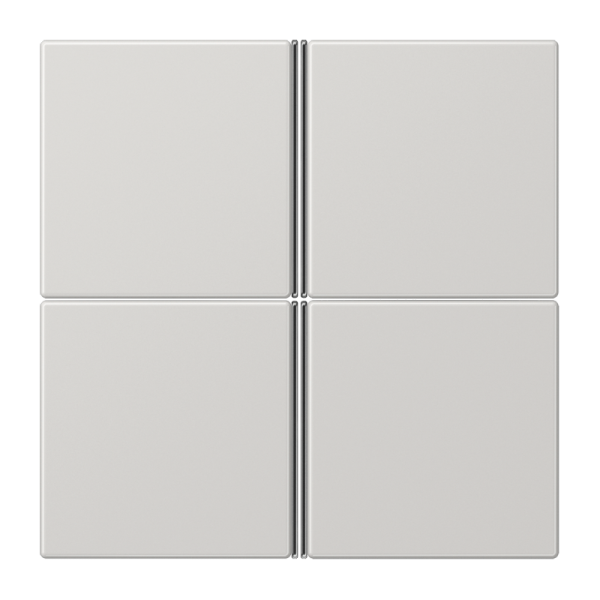 JUNG KNX Светло-серый Набор клавиш для Сенсор- модуль, 4-ой LS404TSALG