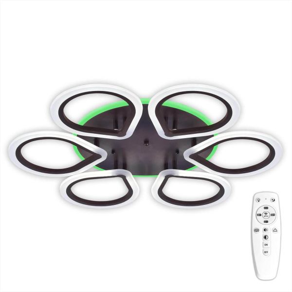 CITILUX CL235165RE Транай Кофейный LED Люстра с пультом