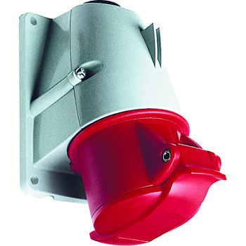 ABB RS Розетка для монтажа на поверхность 316RS4, 16A, 3P+E, IP44, 4ч 2CMA193104R1000