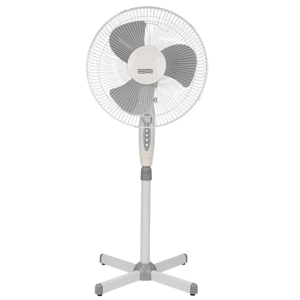 DUX Вентилятор напольный DX-1611T с таймером, 40 Вт, 220V, цвет белый/серый 60-0208