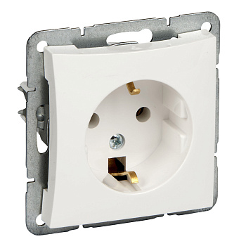 SE Дуэт Бел Розетка с/з WDE000143