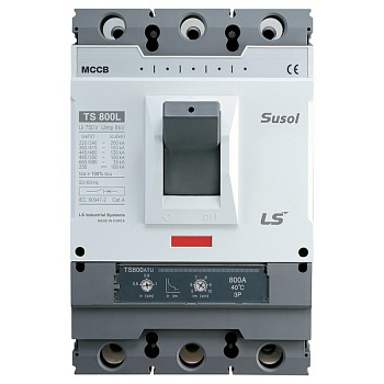 LSIS Автоматический выключатель TS800N (65kA) FMU 800A 3P3T 0111000800