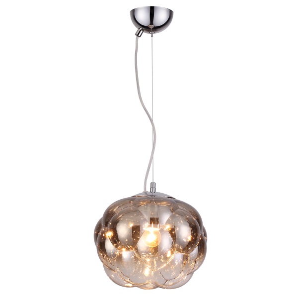 Купить Odeon Light 4701/1 ODL20 381 хром/серебристый Подвес E27 1*40W PECOLA