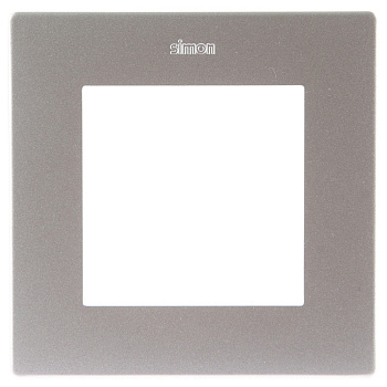 Simon 24 Алюминий Рамка 1-ая 2400610-033