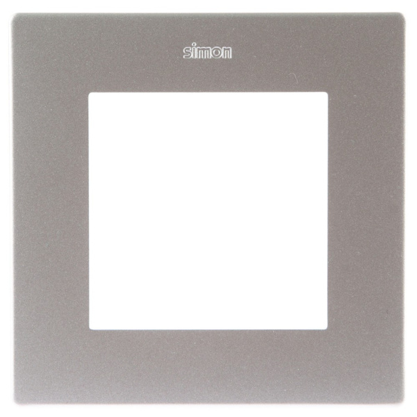 Simon 24 Алюминий Рамка 1-ая 2400610-033