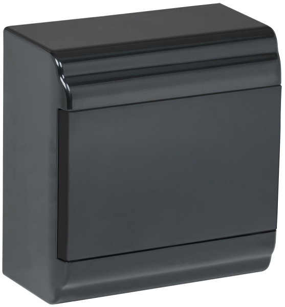 IEK PRIME Корпус пластиковый навесной ЩРН-П-6 черный IP41