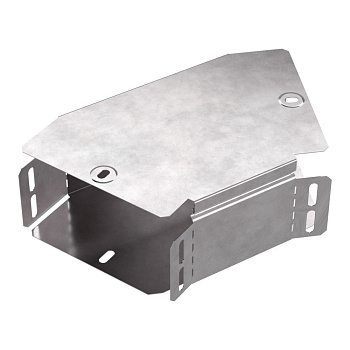 Промрукав Угол горизонтальный 45 градусов с крышкой Стандарт 150х80 PR16.0427