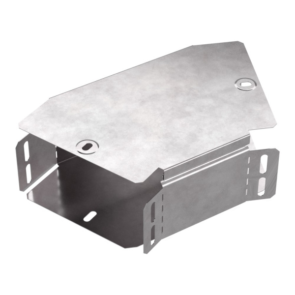 Промрукав Угол горизонтальный 45 градусов с крышкой Стандарт 150х80 PR16.0427