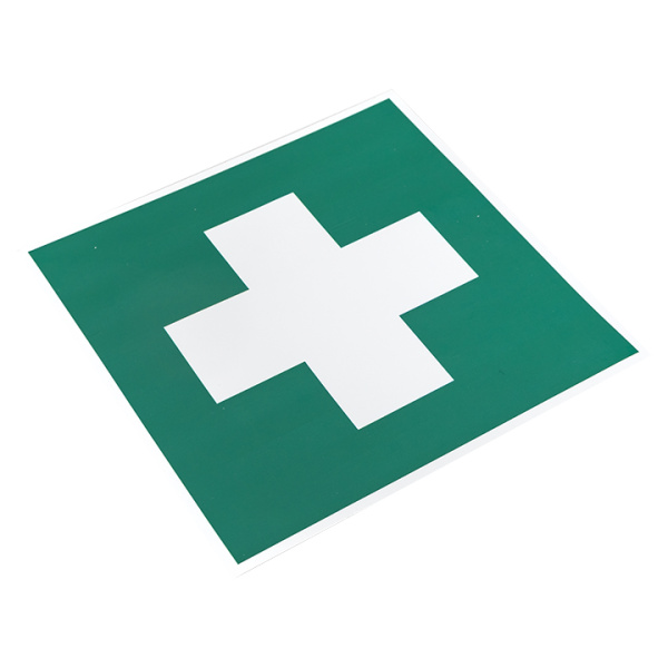 Купить EKF PROxima Наклейка "Аптечка первой медицинской помощи" EC01 (200х200мм.)