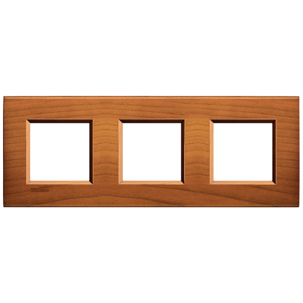 Купить BT LL Американская вишня Рамка прямоугольная, 2+2+2 мод LNA4802M3LCA