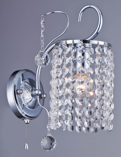 Купить Freya Crystal Leona Хром Бра E14 40W FR1127-WL-01-CH