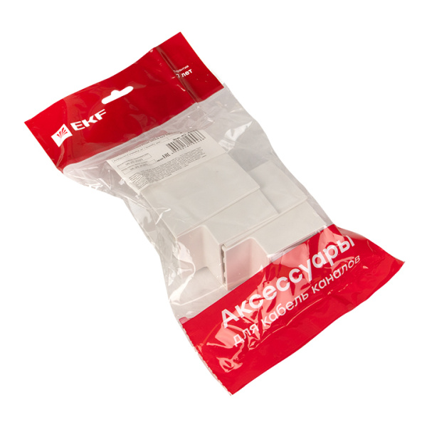 Купить EKF PROxima Угол внутренний (40х40) (4 шт) Plast Белый