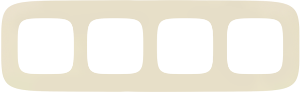 Купить Legrand Valena ALLURE Слоновая кость Рамка 4-ая 754314