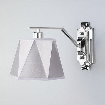 Eurosvet Бра с абажуром 60076/1 хром 00000085967