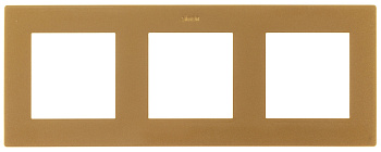 Simon 24 Золото Рамка 3-ая 2400630-066