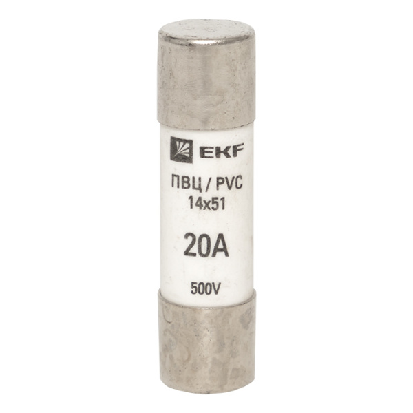 Купить EKF PROxima Плавкая вставка цилиндрическая ПВЦ (14х51) 20А