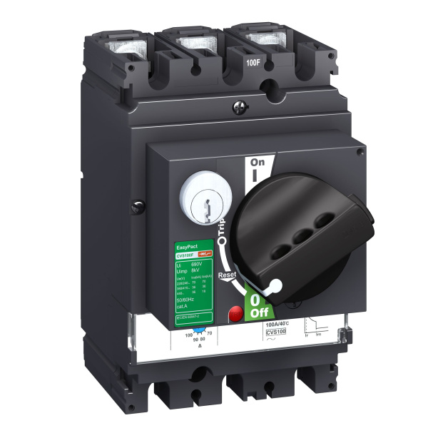 Купить SE Compact NSX Рукоятка стандартная поворотная черная для автомата NSX100/250 LV429337