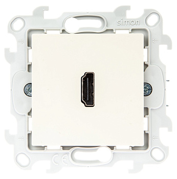 Simon 24 Слоновая кость Коннектор HDMI 1.4 2411094-031