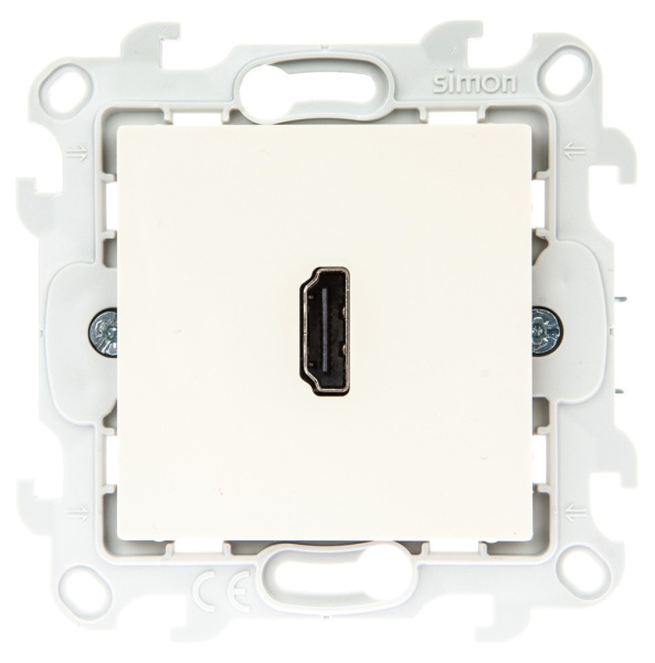 Simon 24 Слоновая кость Коннектор HDMI 1.4 2411094-031