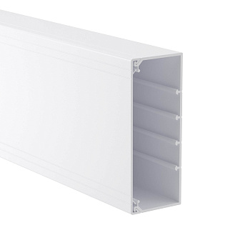 DKC TA-GN 150x60 Короб с крышкой с направляющими для установки разделителей