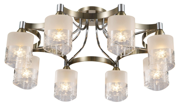 Купить Freya Modern Tasmania Бронза Антик Потолочный светильник E14 40W FR5475CL-08CH