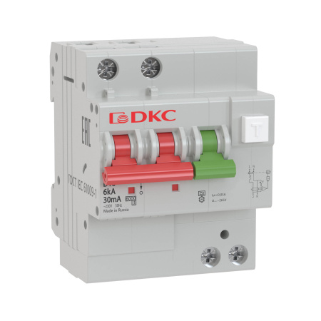 DKC YON pro АВДТ MDV63 1P+N 32A C 100mA 6kA тип A