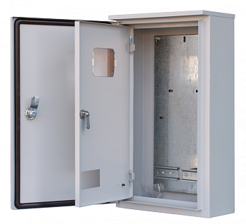 Dekraft Корпус металлический двухдверный 520х310х150 3-фазн. 12 мод. IP54 ЩРУН-3/9