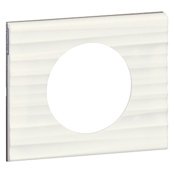 Legrand Celiane2 Corian Белый Рельеф Рамка 1-я (2 мод) 069011
