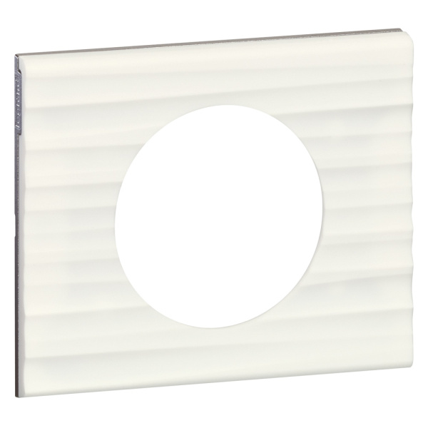 Legrand Celiane2 Corian Белый Рельеф Рамка 1-я (2 мод) 069011
