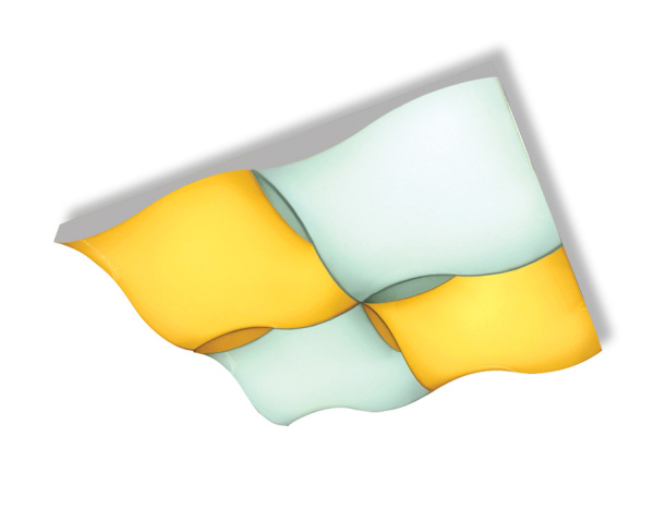 Ambrella Потолочный светодиодный светильник с пультом FP2354 WH белый 144W 540*540*90 (ПДУ РАДИО 2.4)