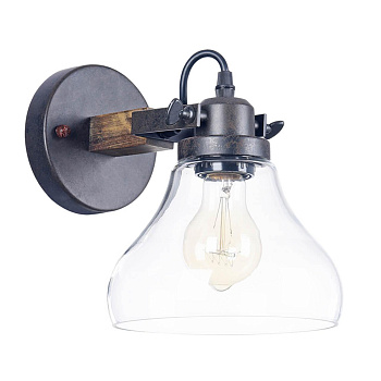 Freya Loft Lorenza Черный Бра E27 60W FR4171-WL-01-B