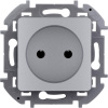 Legrand INSPIRIA Алюминий Розетка 2К - 16 А - 250 В 673712