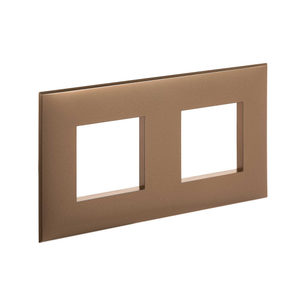 Купить DKC Рамка "Avanti", "Золотистый жемчуг", 2 поста (4 мод.)