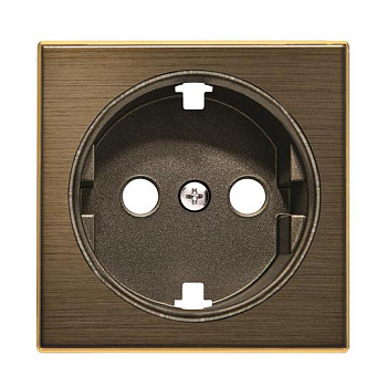 ABB SKY Античная латунь Накладка для розетки Schuko 2CLA858800A1201