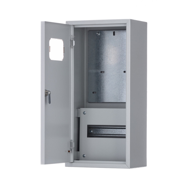 Dekraft Корпус металлический учетный навесной 520х250х160 3-фазный 9 мод. IP31 ЩРУН-3/9