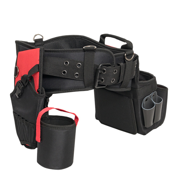 Купить Пояс монтажника с 3 сумками и разгрузочными ремнями С-15 EKF Professional