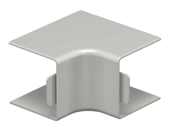 OBO Bettermann Угол внутренний кабель-канала WDK 30x30 мм ПВХ серый RAL7030 6158285